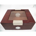 Cigar Humidor - Walnut Wood